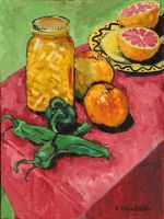 Rebecca Velde Painting   Pineapple Jam