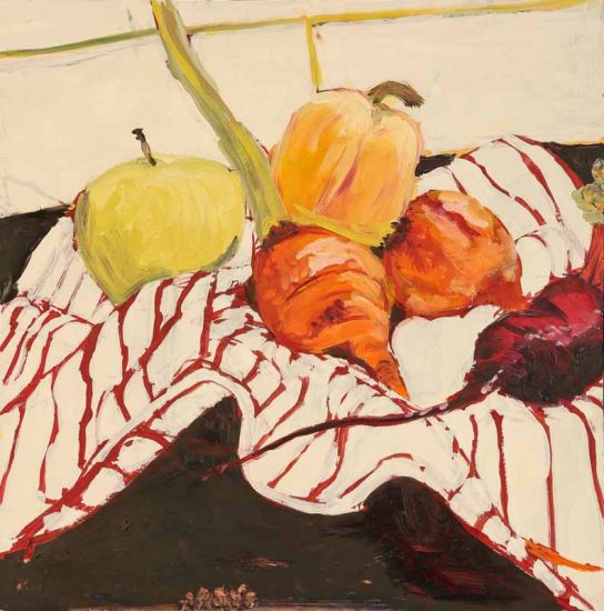 Rebecca Velde Painting   Red and Golden Beets